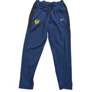 Nike UC Cal Football Golden Bears Califronia Blue XL Sweatpants Drawstring